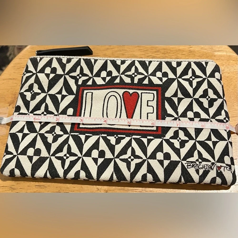 Brighton Jewelry Cosmetic Makeup Bag “ LOVE 